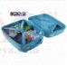 OkaeYa 46 Cms Light Blue Doremon Design Hard Sided Children's Luggage